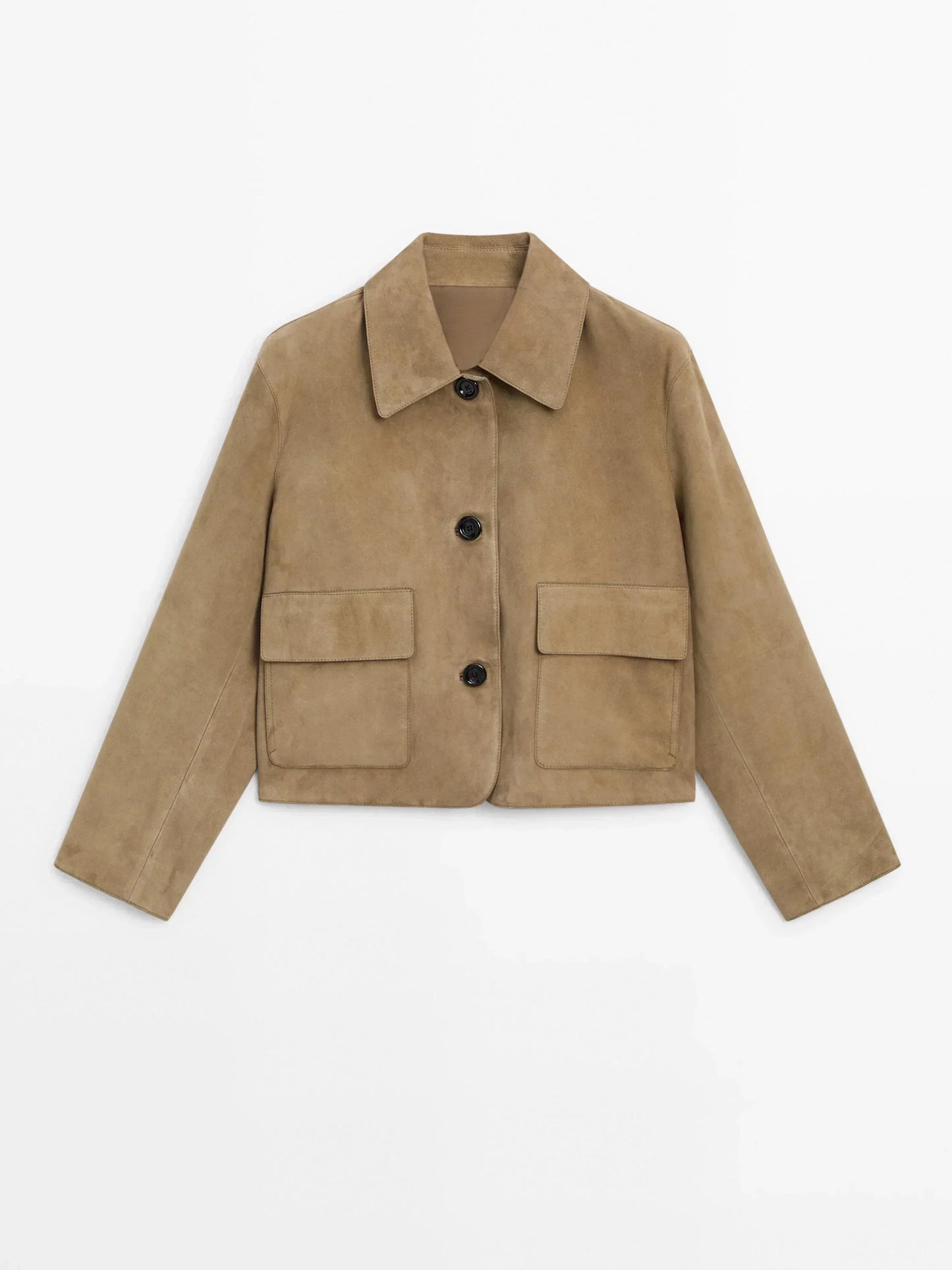 Veste Femme Courte Brun Cuir Élégante - LuxeStyle