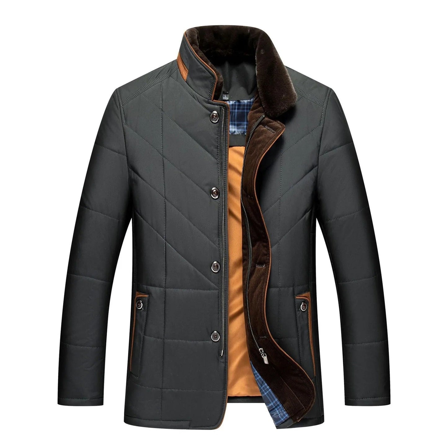 Veste Hiver Douillette Élégante