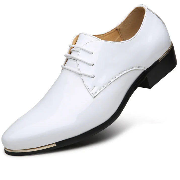 Chaussures de Mariage pour Hommes Élégantes à Lacets