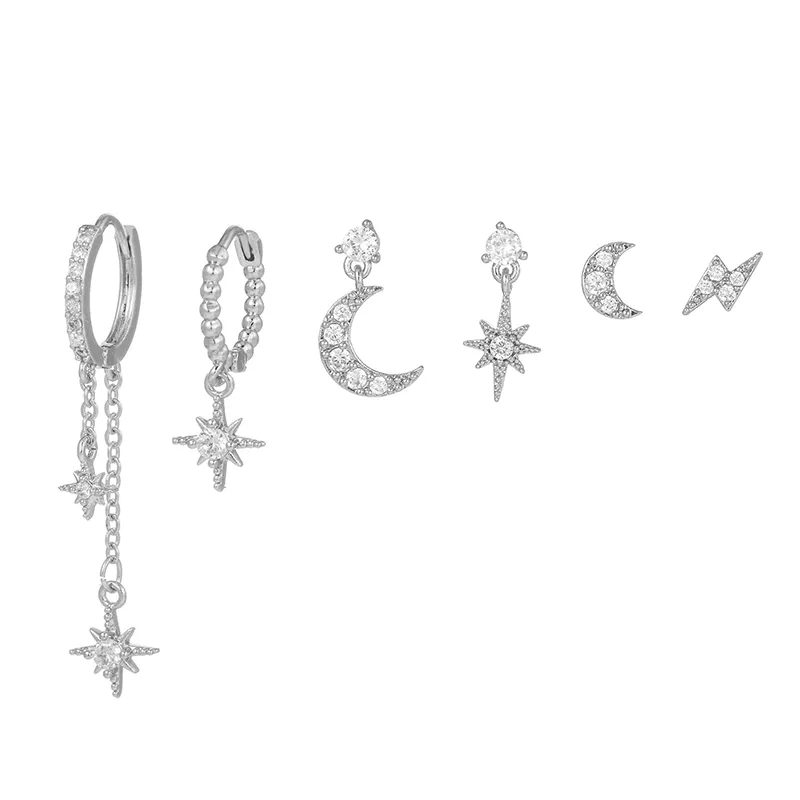Boucles d'Oreilles Créoles Élégantes et Clous Chic