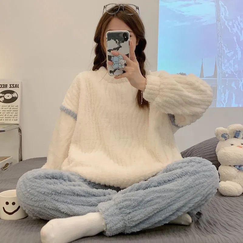 Pyjama Femme Confort Douillet Hiver