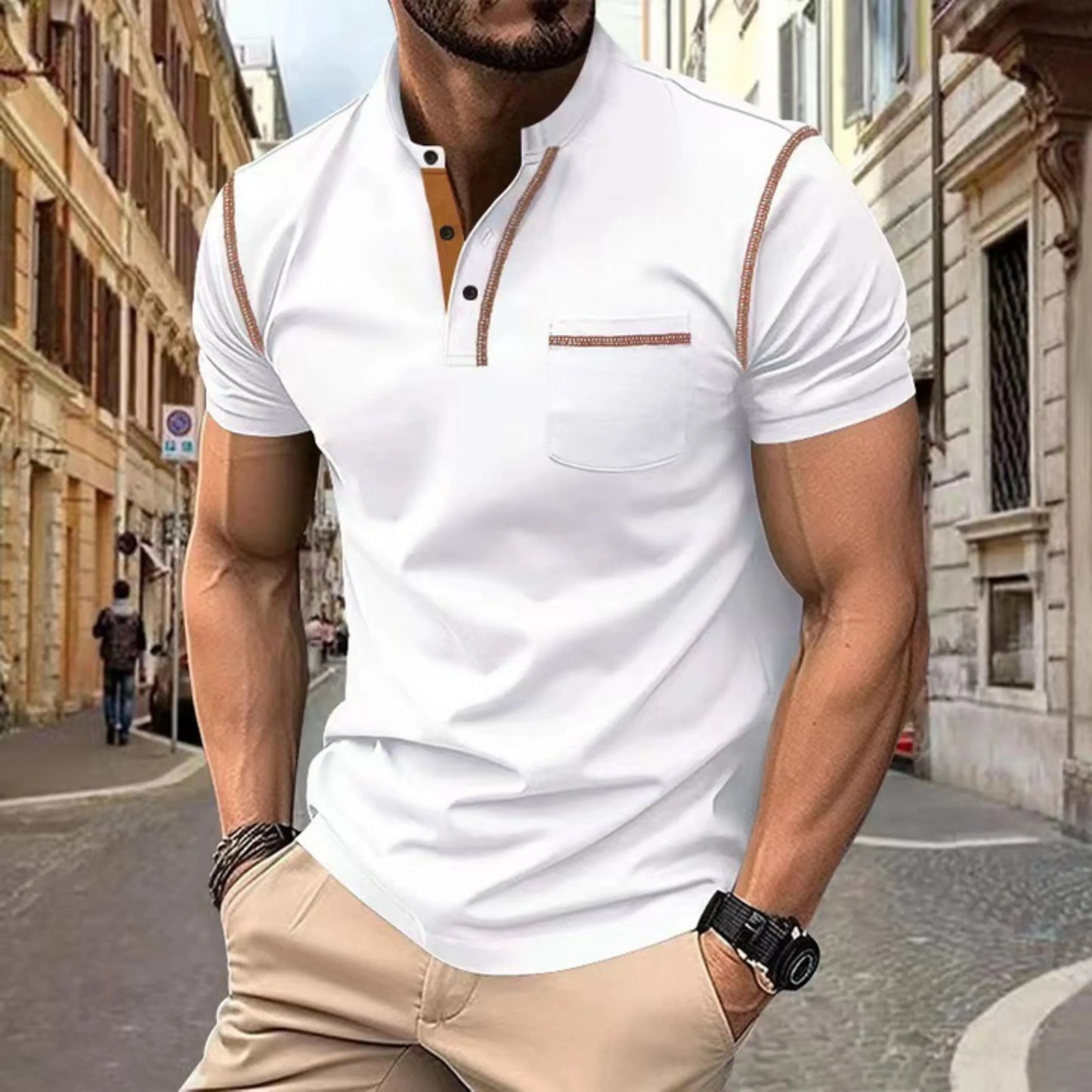 Chemise Polo Homme Polyvalente pour Tous les Jours
