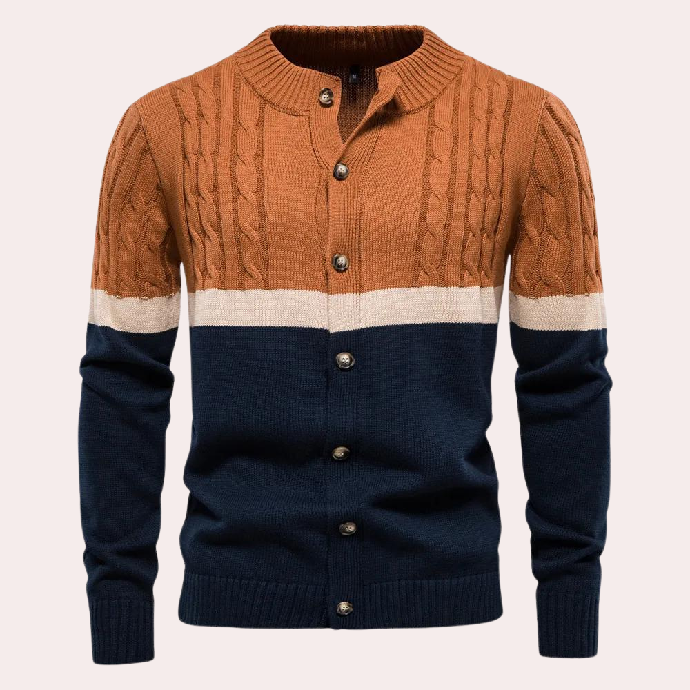 VINZENZ - Gilet en Tricot Élégant pour Hommes