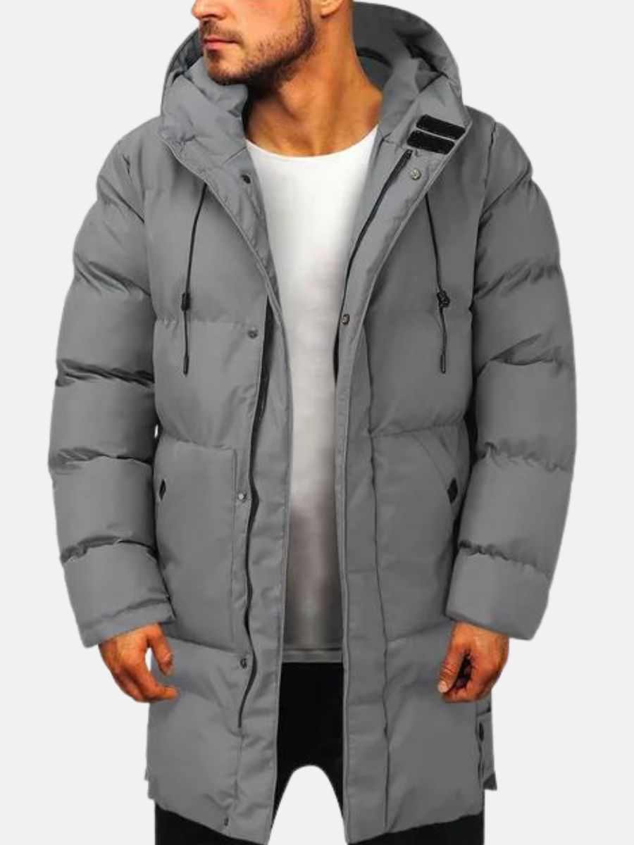 Parka Homme Hiver - Doublure Chaude, Nylon Imperméable & Design Actuel