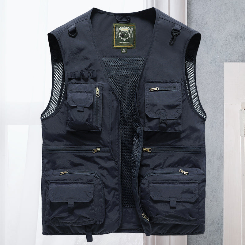 Gilet de chasse robuste pour homme | Sans manches