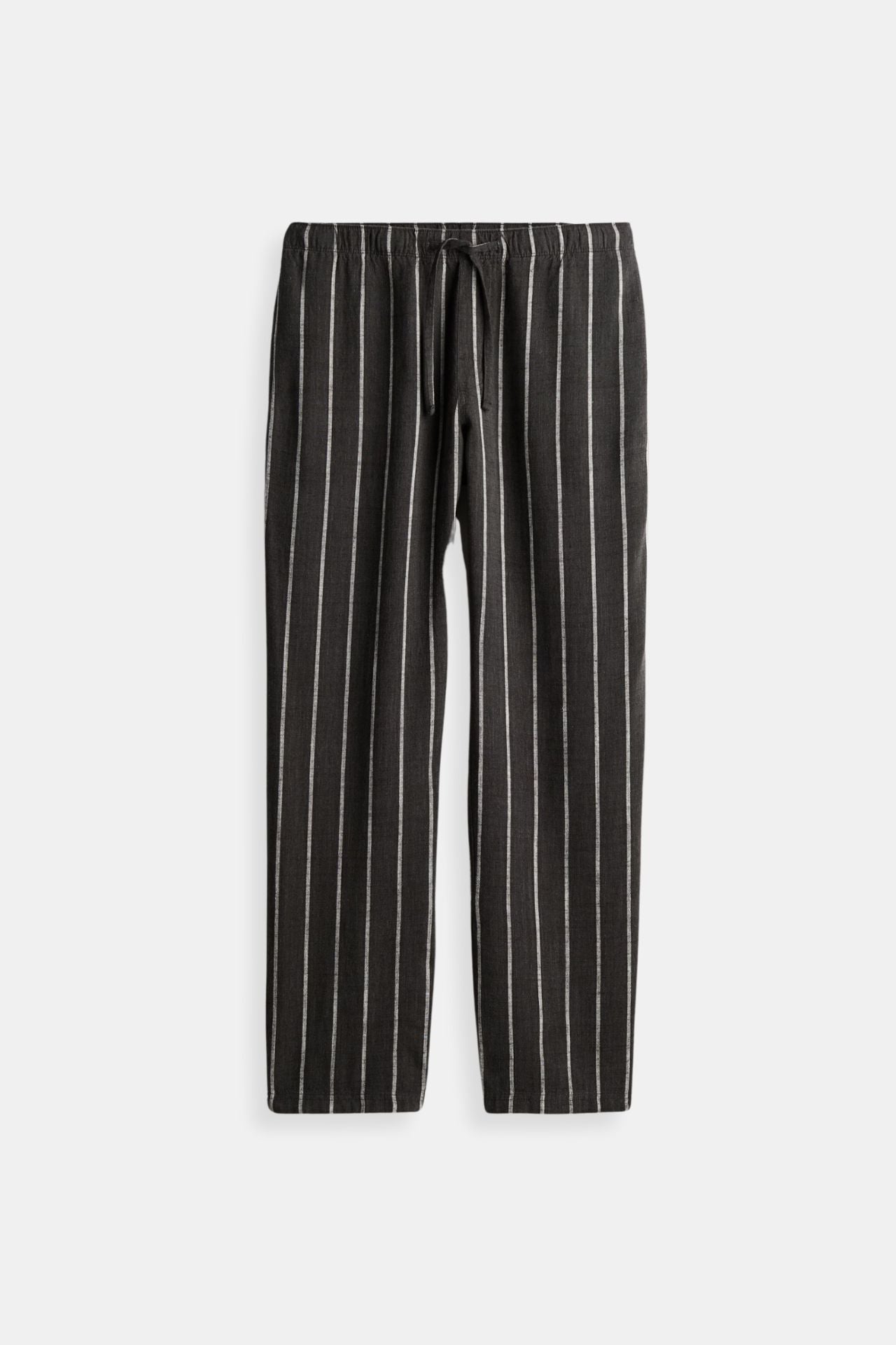 Pantalon Décontracté Élastique à Rayures pour Homme