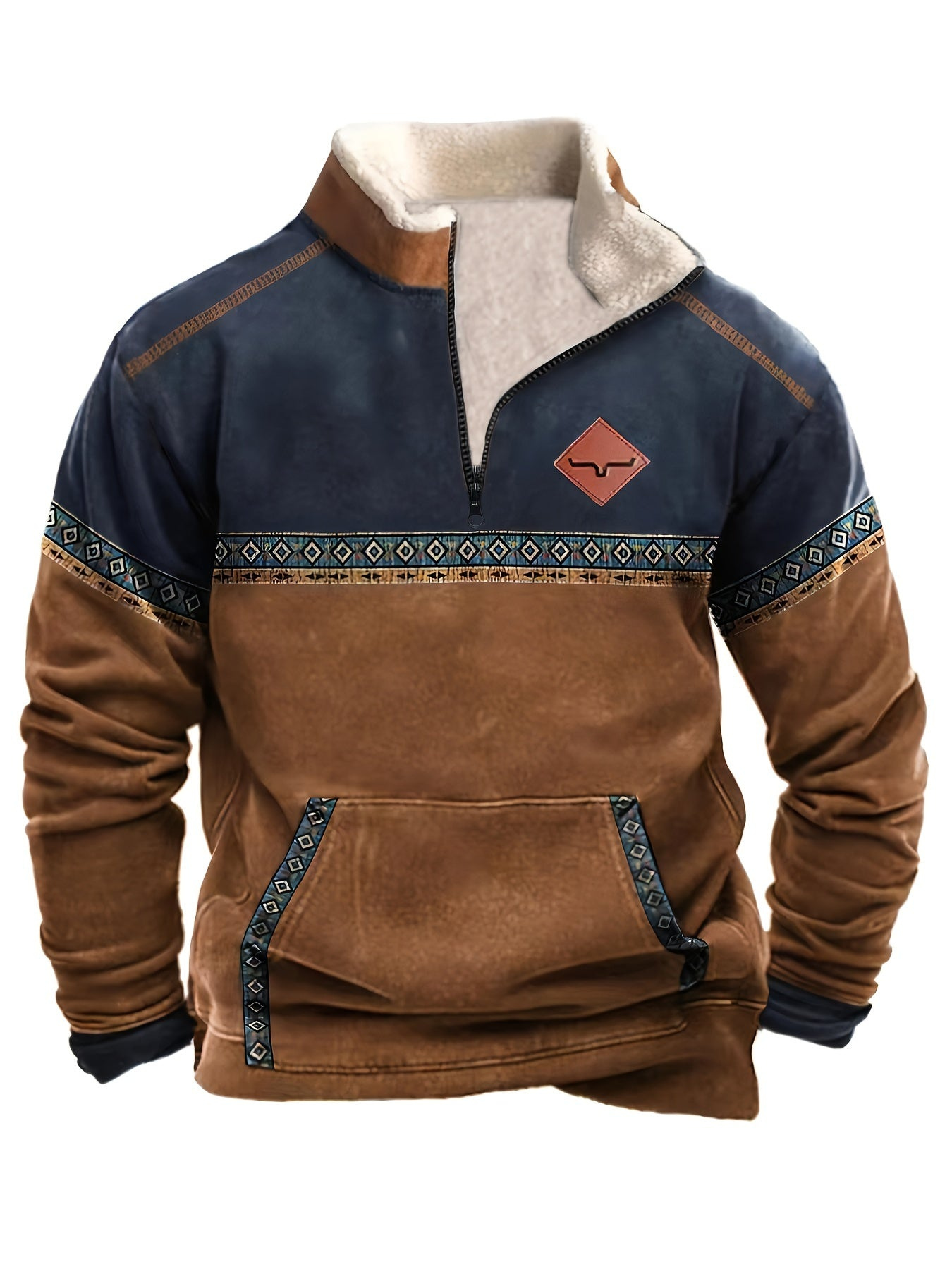 Pull Zippé Douillet Pour Homme - luxestyle