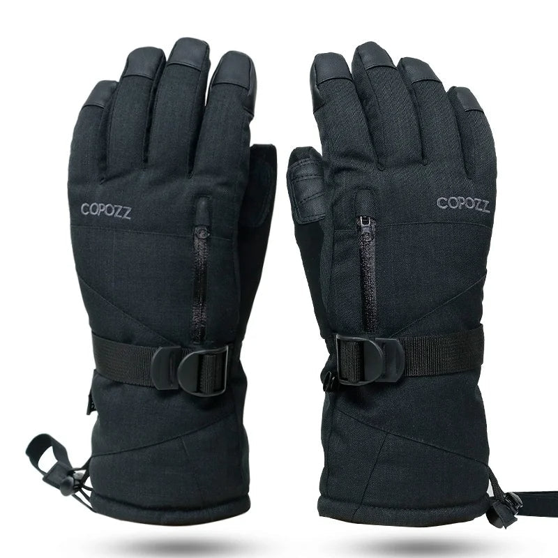Gants Hiver Chauds Homme pour Ski et Sports d'Hiver