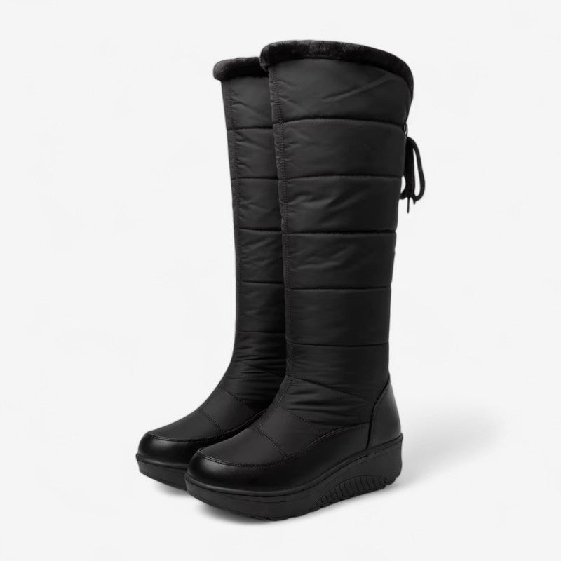 Bottes Hauts Talons Fourrure Douce