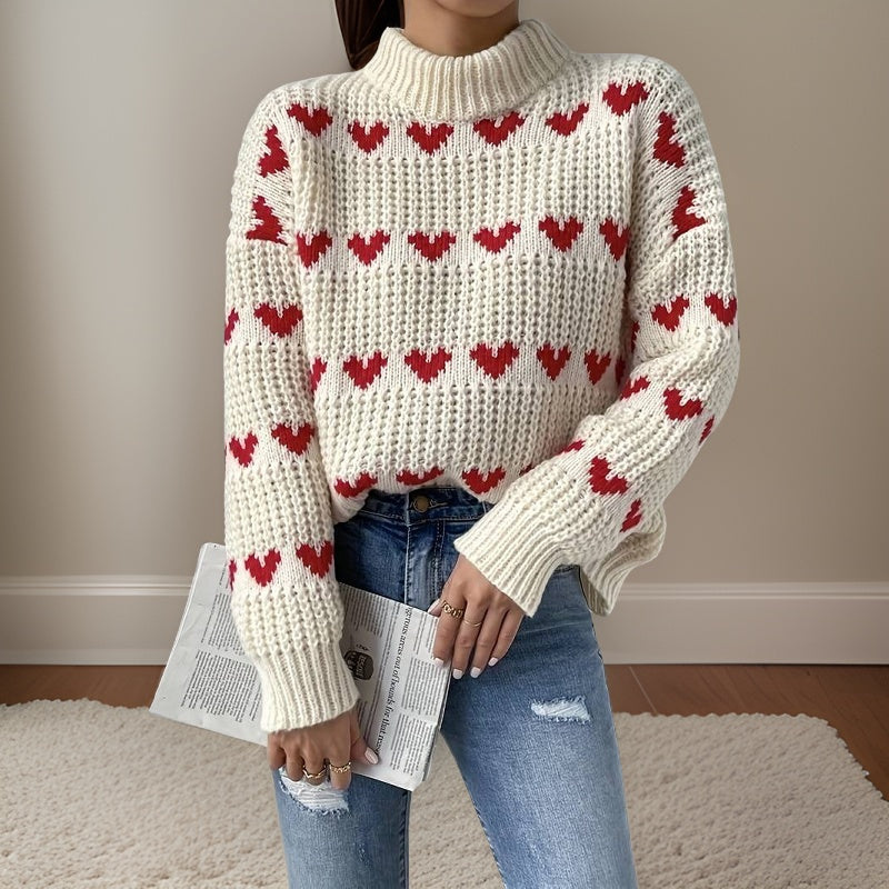 Pull COL V pour Femmes Douillet - luxestyle