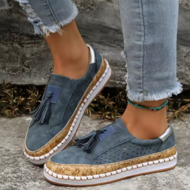 Chaussures Freya - Loafers Élégants à Pompon pour Homme