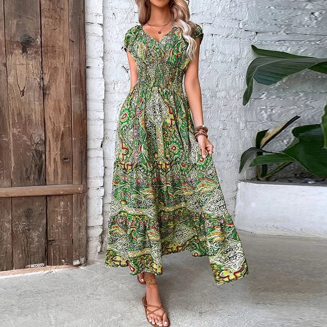 Robe Longue Florale Été pour Femme