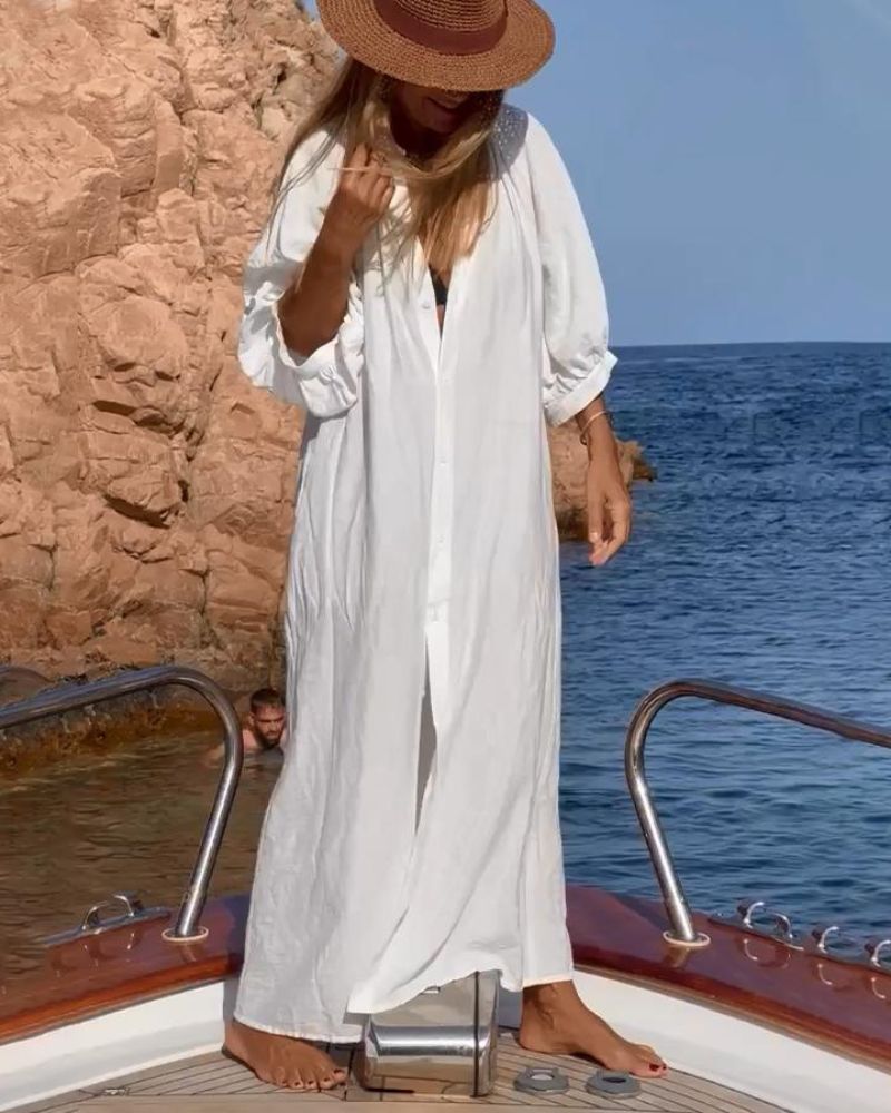 Robe Femme Confortable en Coton - LuxeStyle