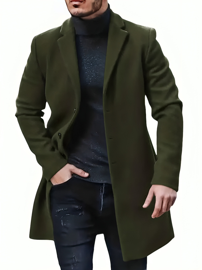 Manteau Chic pour Homme Élégant et Confortable