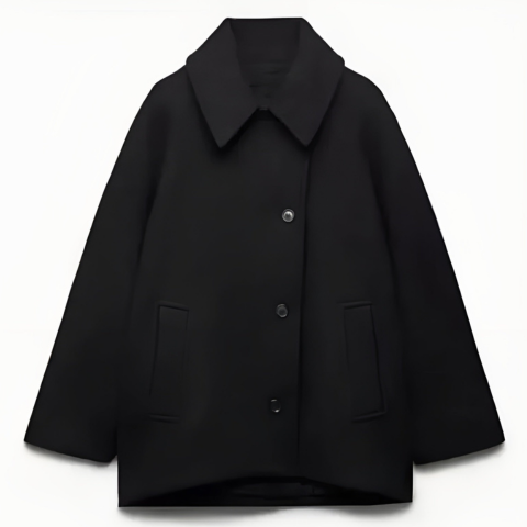 Manteau femme épais à boutons | Hiver confortable