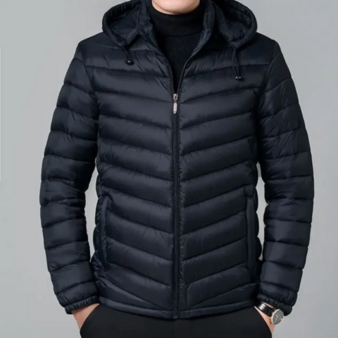Veste d'hiver chaude et légère pour homme