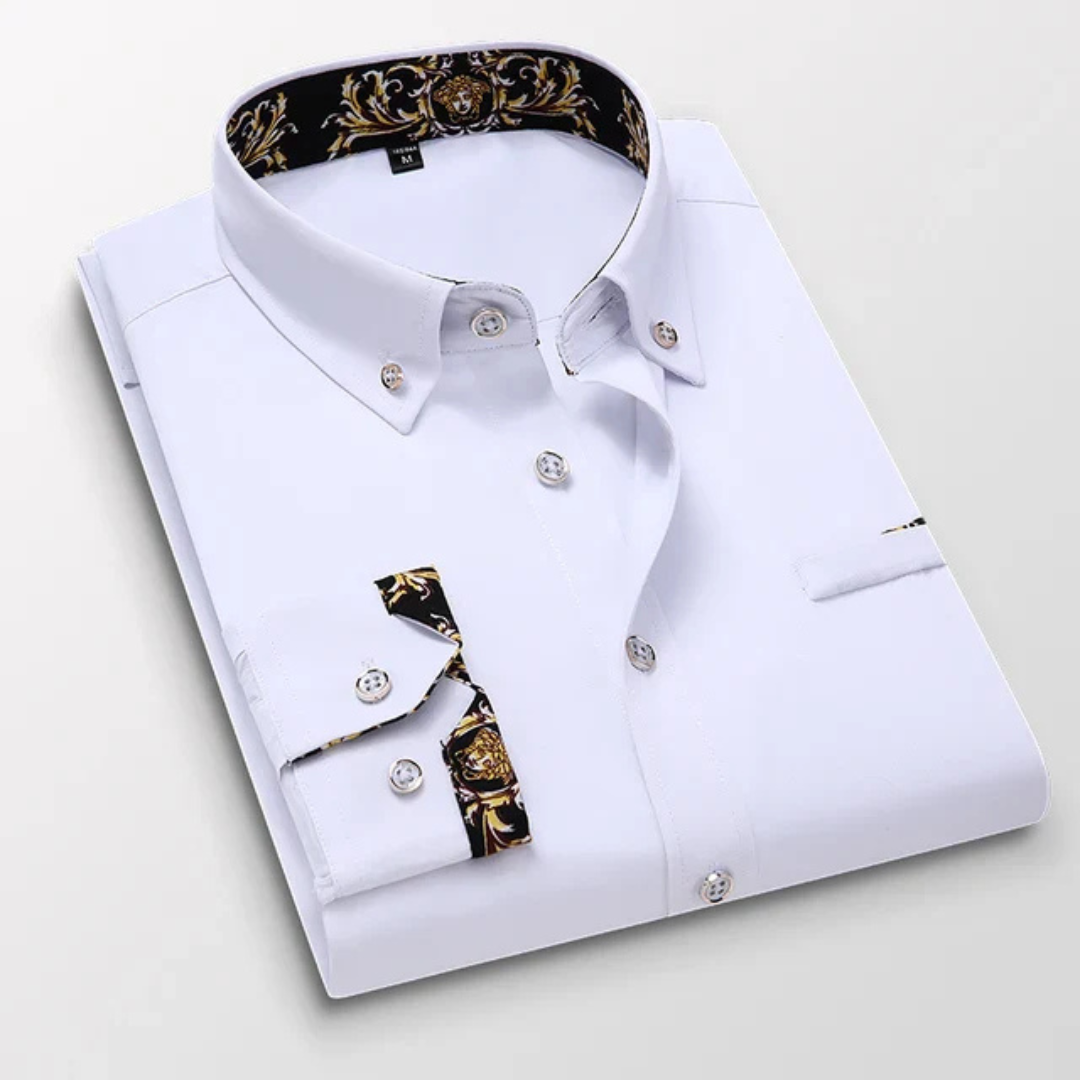 Chemise Homme Grande Taille Manches Longues