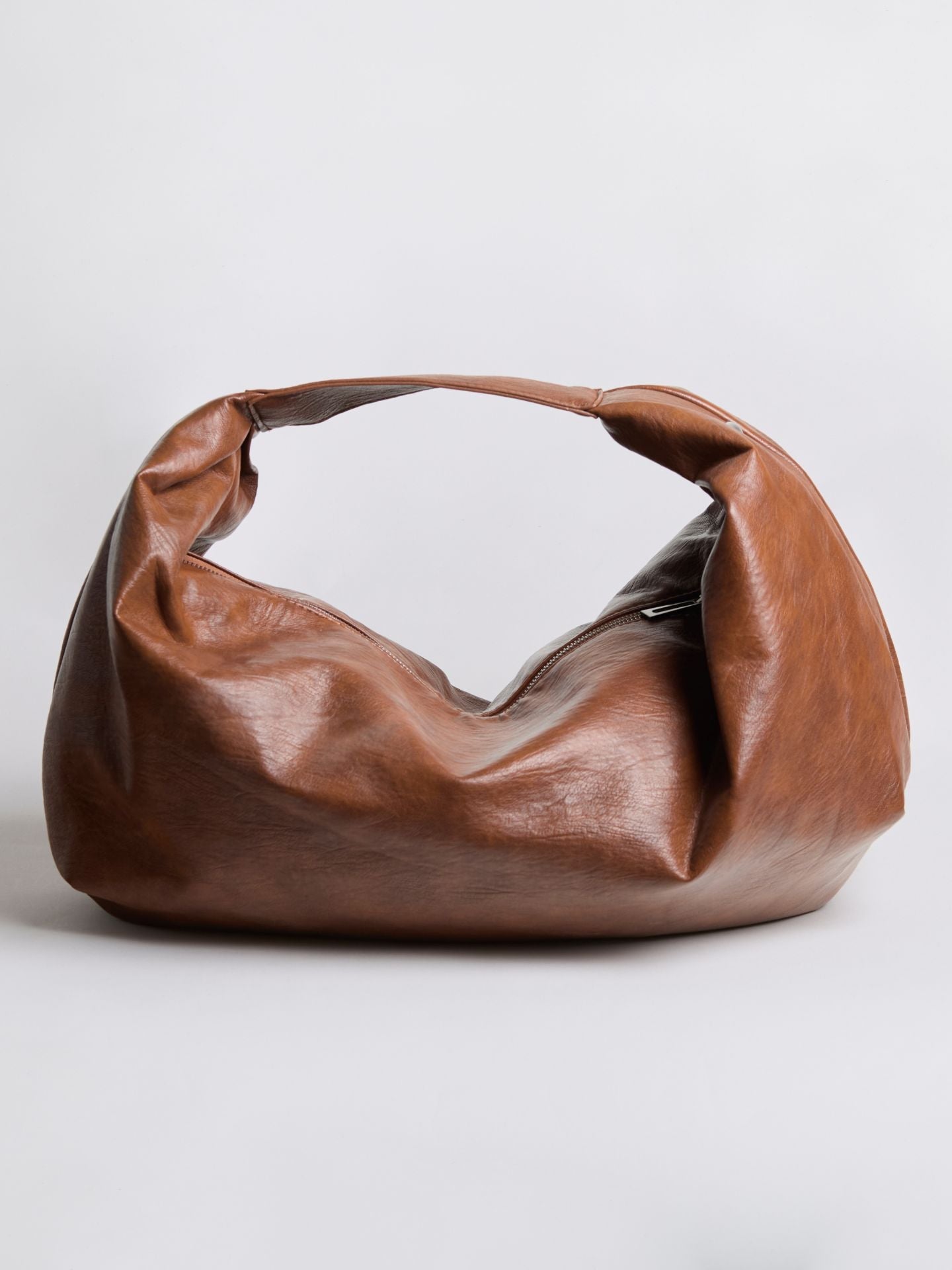 Sac à bandoulière femme chic avec fermeture éclair double sécurisée