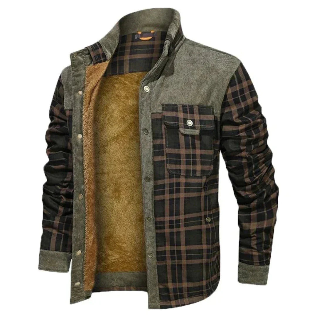Veste Hivernale Élégante Homme - Fermeture Éclair Rapide