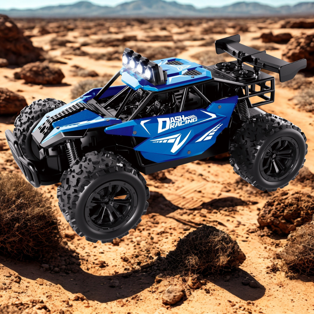 Voiture RC Métallique 1:16 avec Batterie Double Puissance