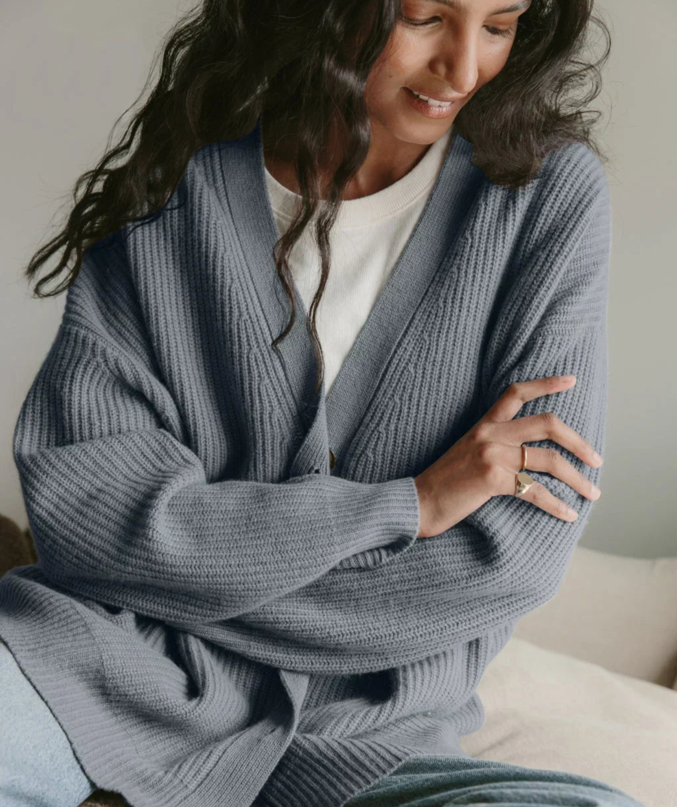 Cardigan Femme Col V Élégant