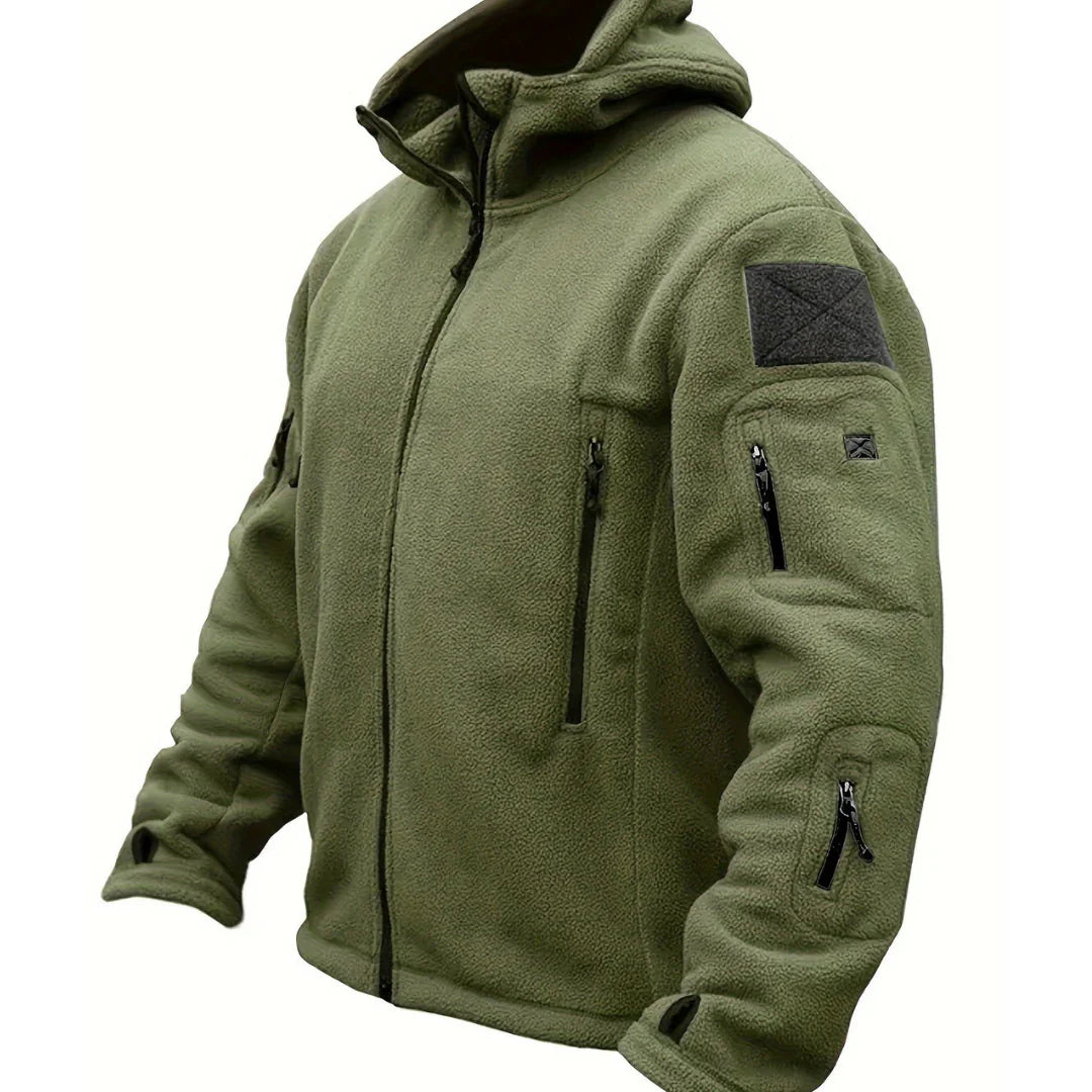Veste Hivernale Homme À Capuche Éclair Réversible