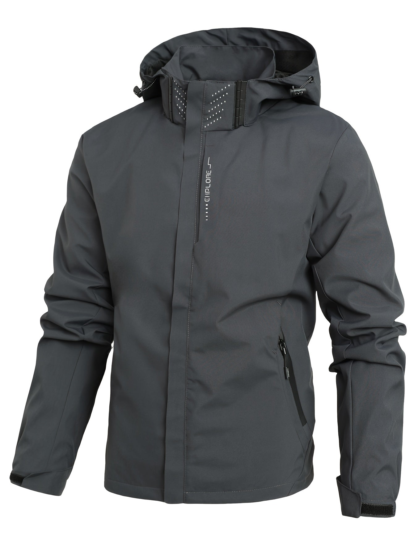 Blouson imperméable marine pour hommes