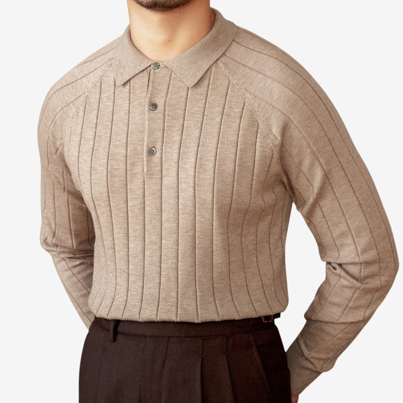 Chemise Élégante à Manches Longues avec Col Italien