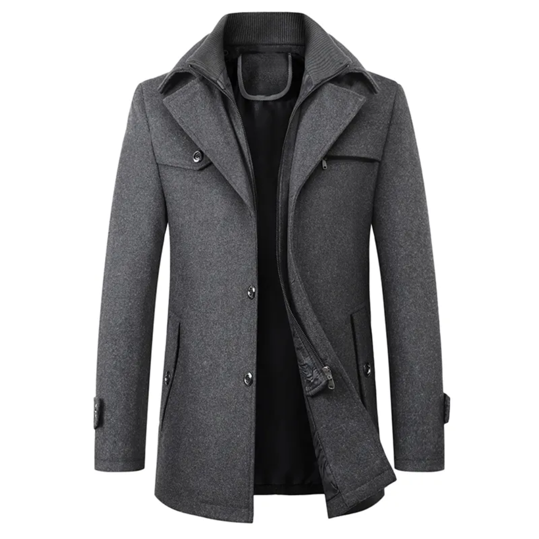 Manteau Élégant Hiver Homme
