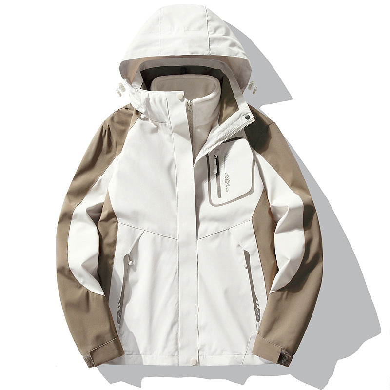 Manteau Femme Hiver avec Capuche et Fermeture Éclair
