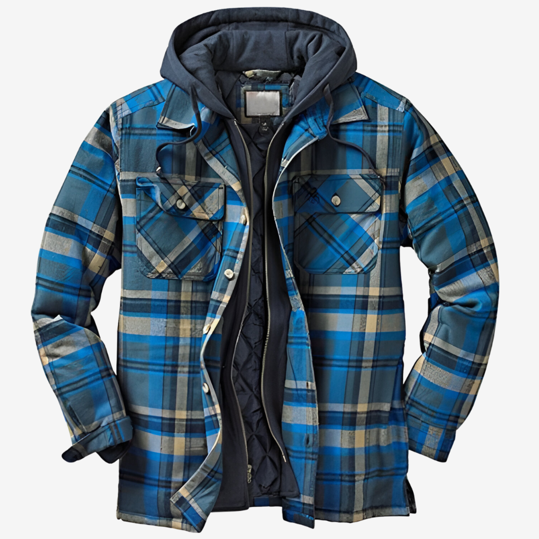 Veste à capuche robuste et élégante pour homme
