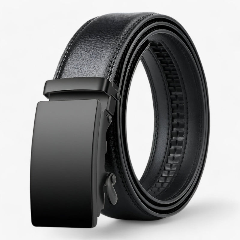 Ceinture en Cuir Classique avec Boucle Réglable