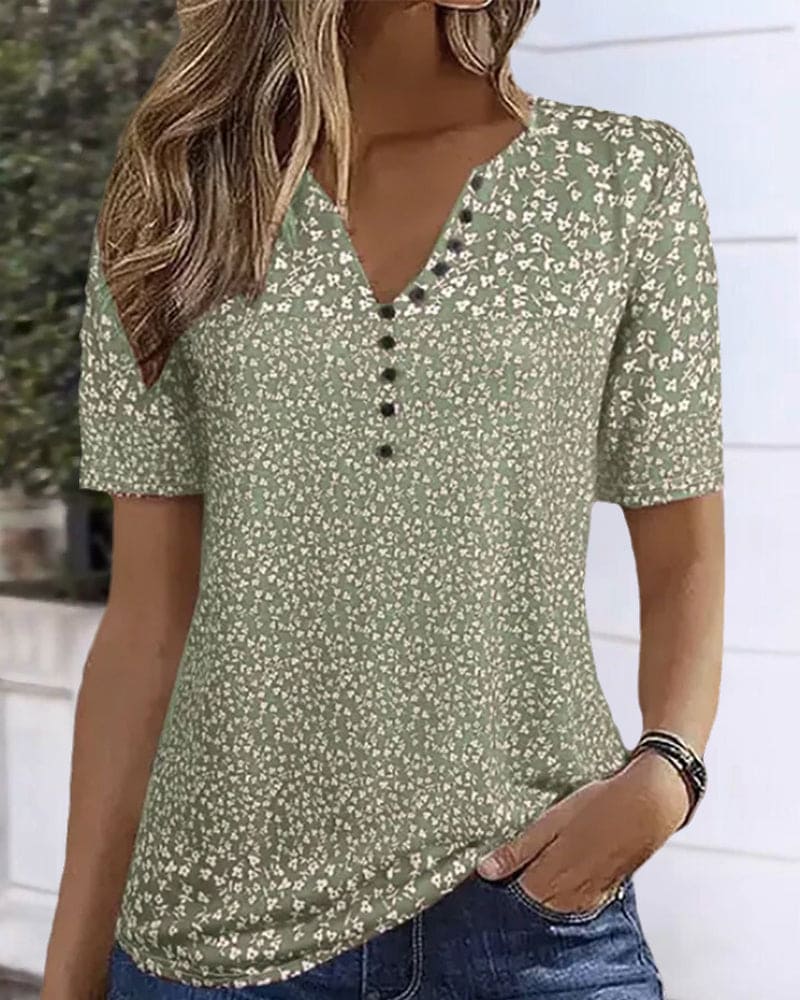 Top Été Chic Femelle - Débardeur Fleuri Confort et Léger - LuxeStyle
