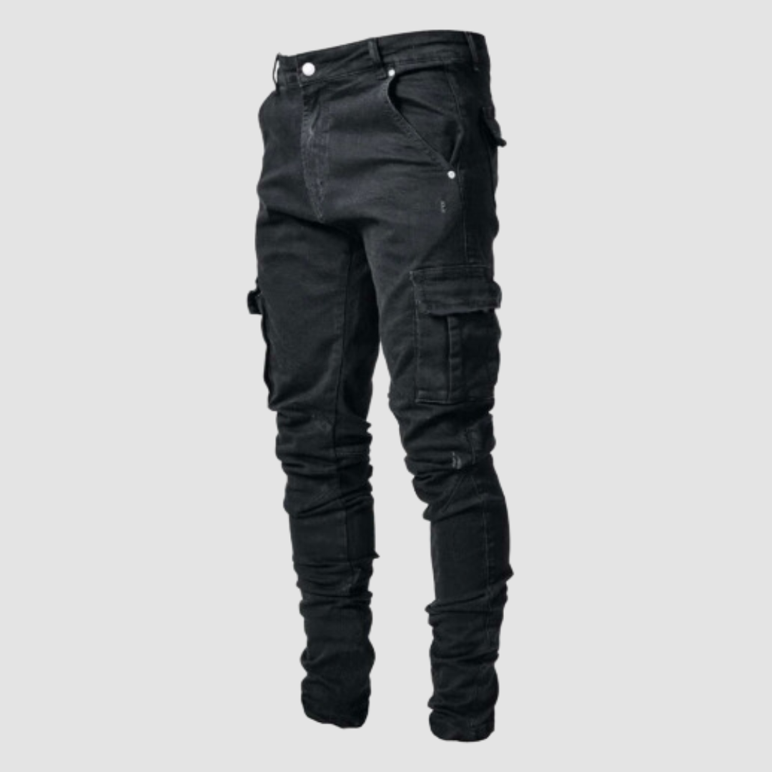 Jean Cargo Homme Élastique Comfort