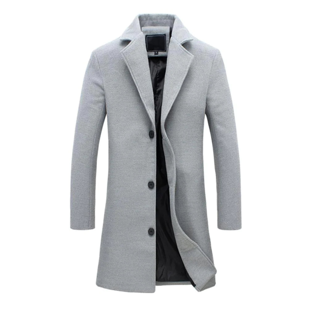 Veste Longue Homme Élégante