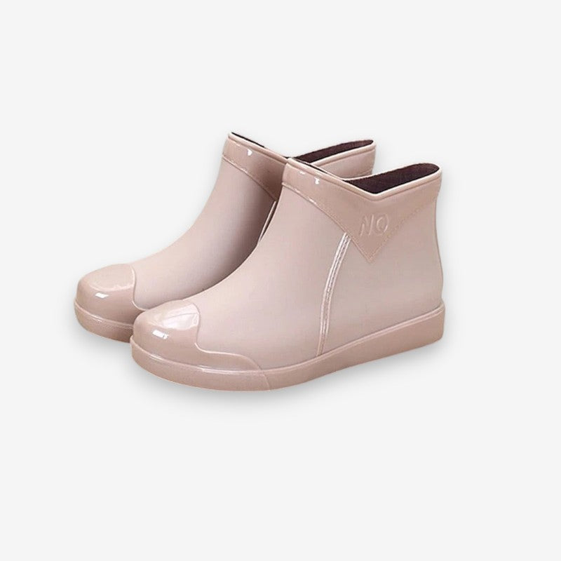 Eliana – Bottes Femmes à bout rond avec talon plat