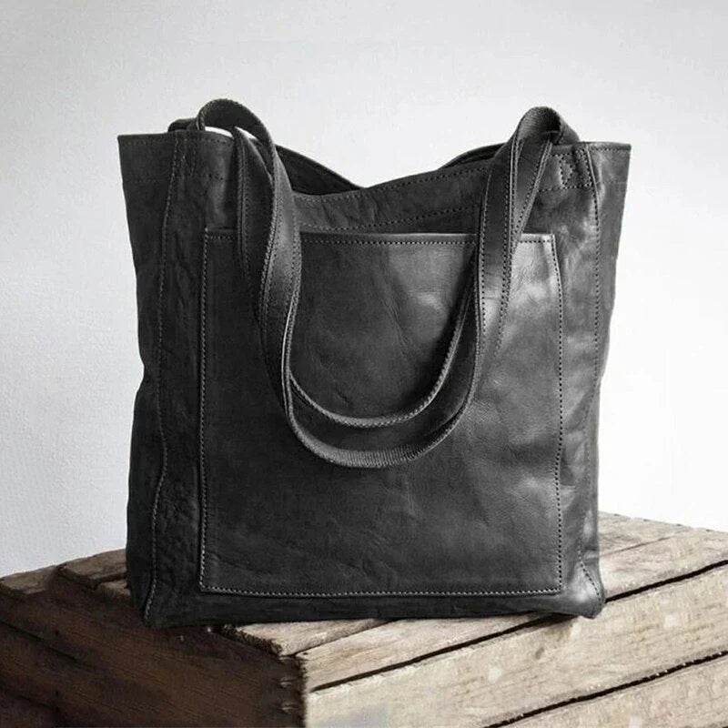 Sac à Main Chic Femme en Cuir Synthétique avec Compartiments Pratiques