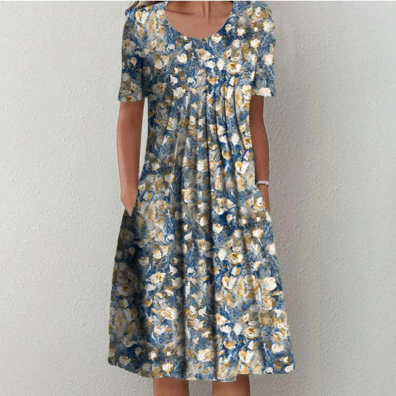 Margaux™ – Robe Femme Élégante en Tissu Doux