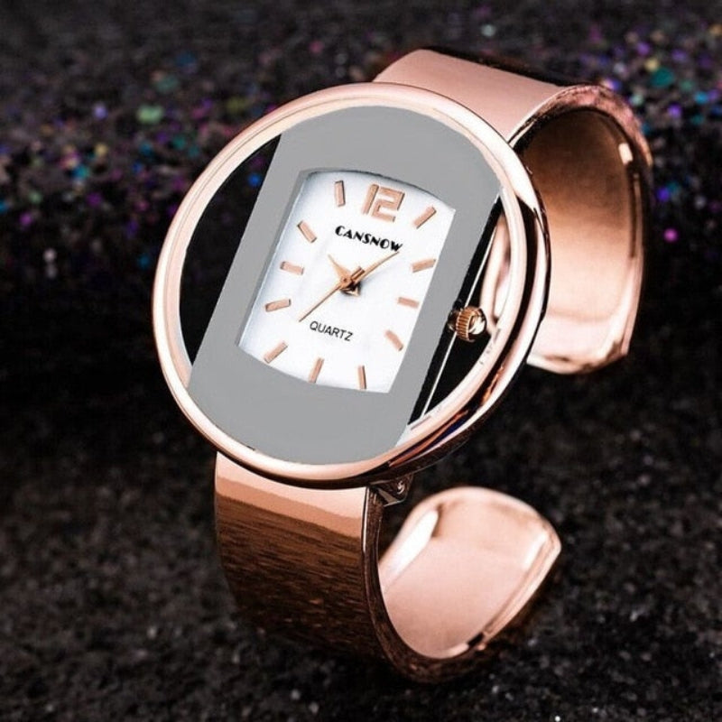 Montre Femme Élégante Cadran Ovale