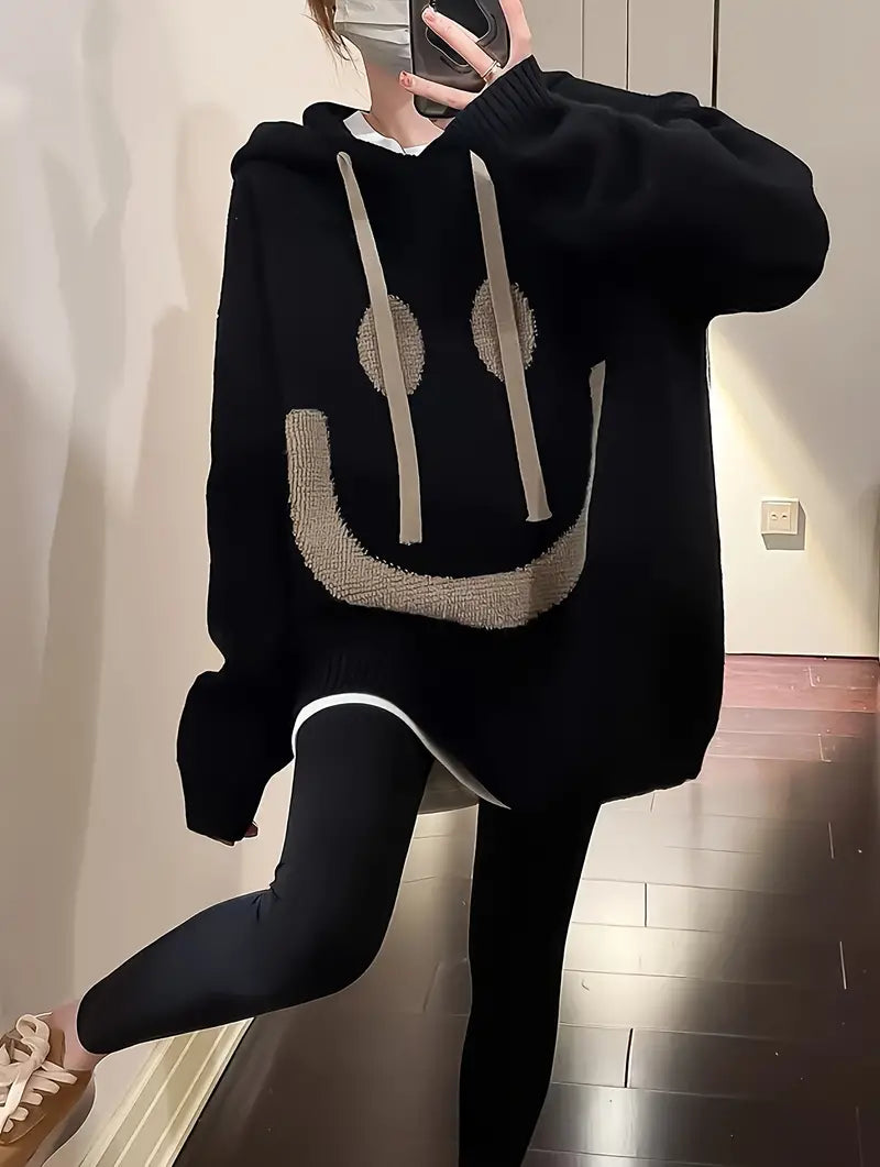 Sweat à Capuche Manches Longues Coloré pour Homme