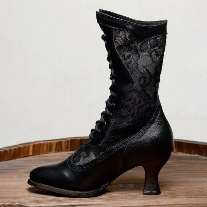 Bottes femme élégantes talon bas