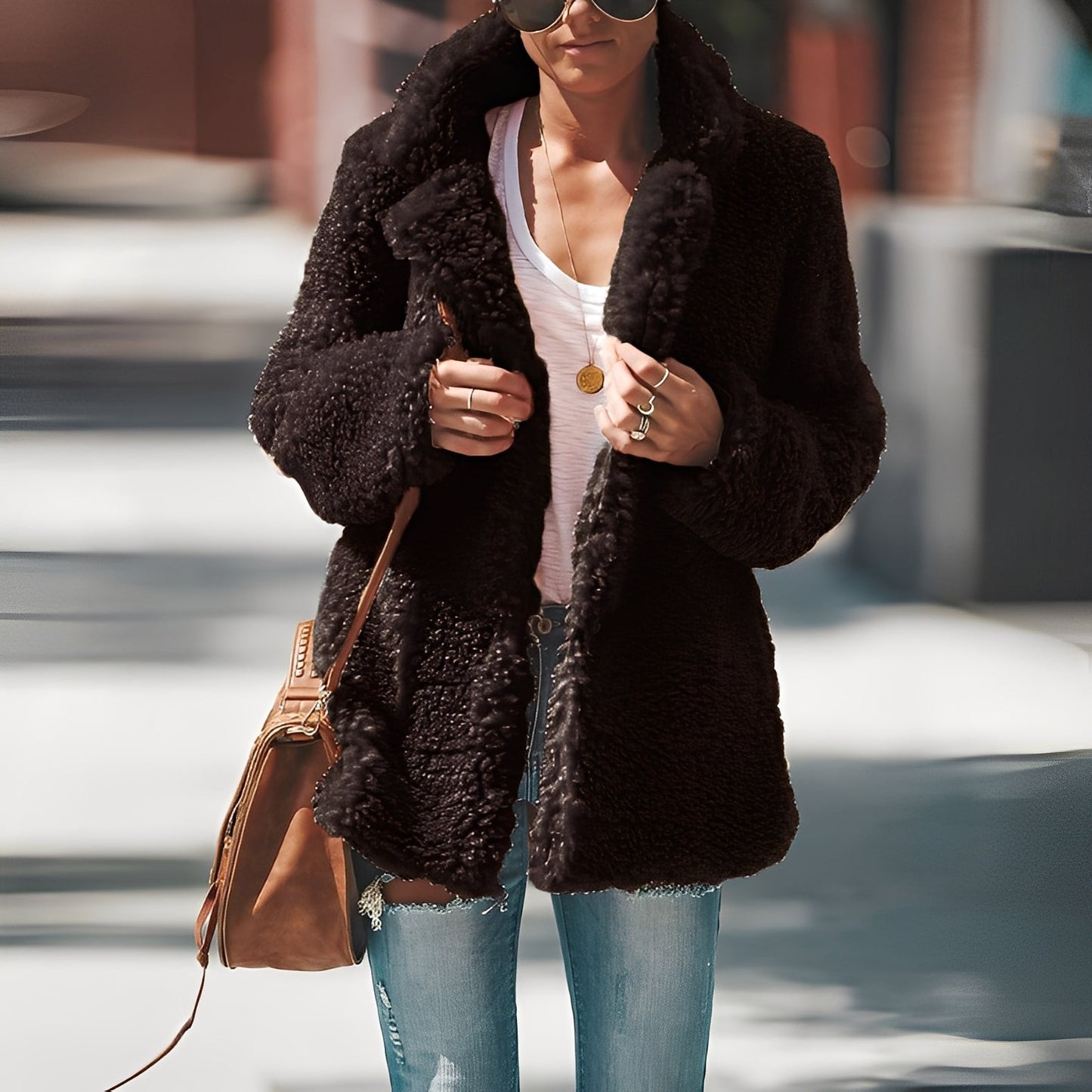 Veste Hiver Féminine Élégante – Parka Polaire Douillette avec Coupe Tendance