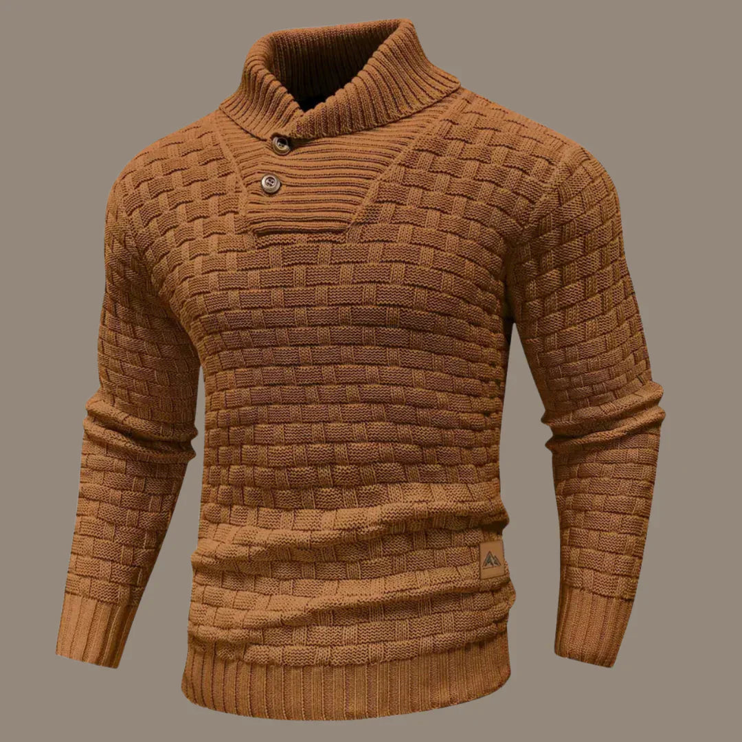 Pull en Maille Boutonné pour Homme Everyday