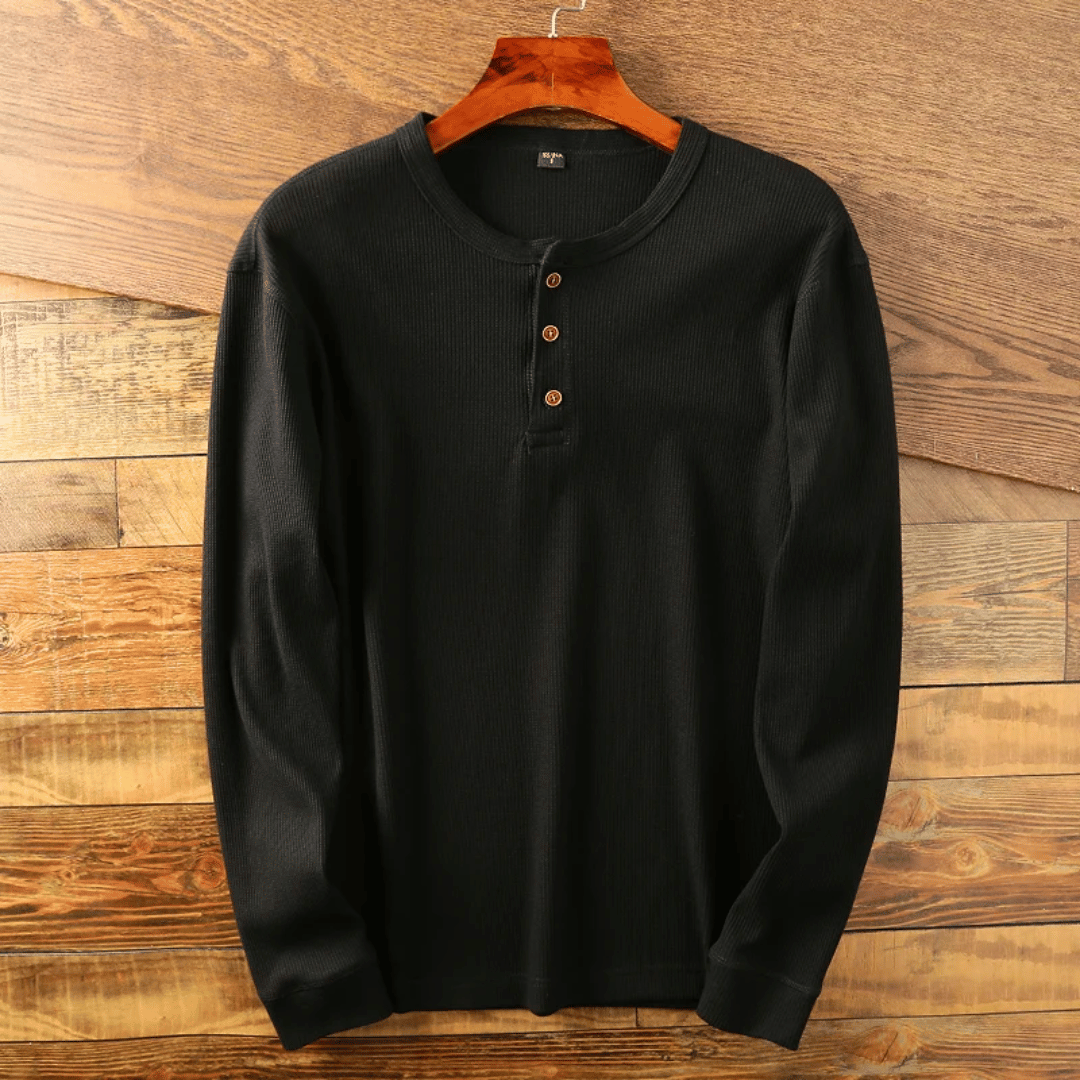 Pull Coton Classique Homme Manches Longues