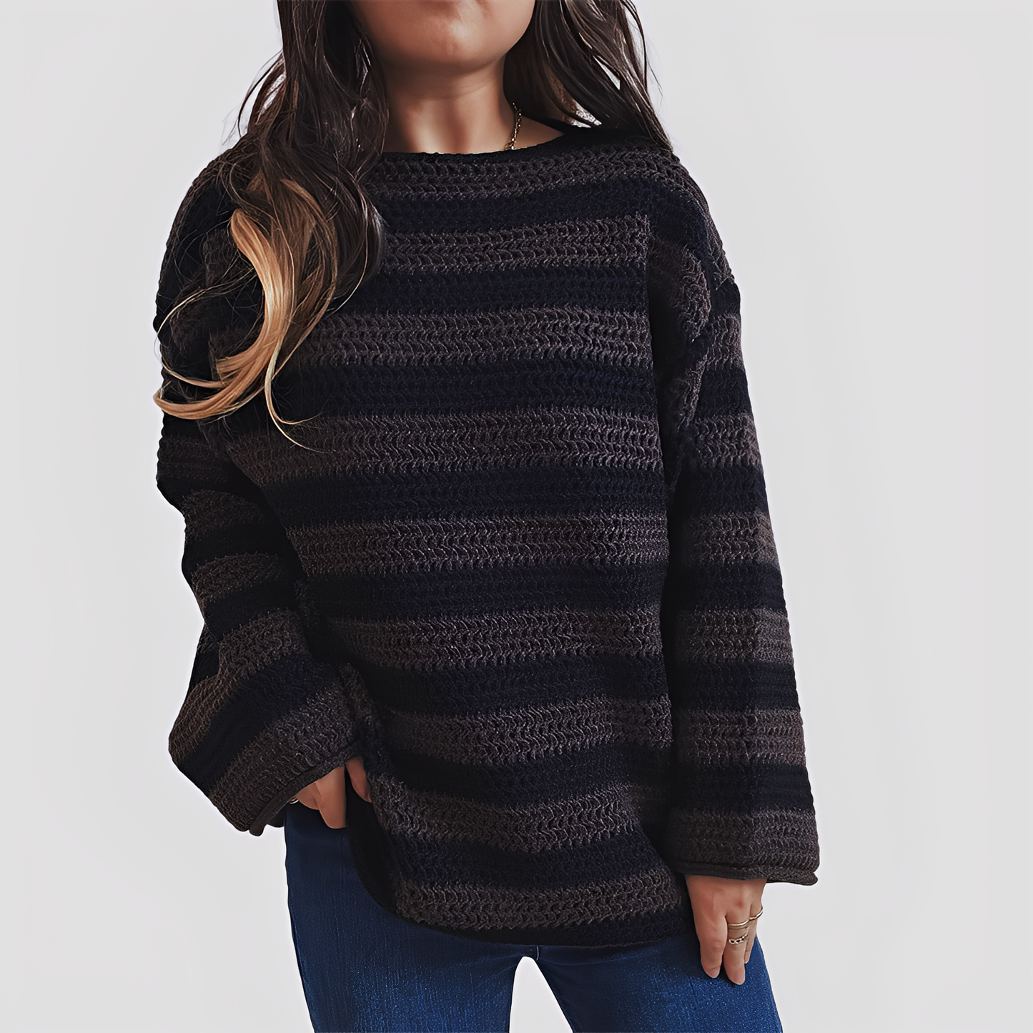 Pull Femme Confortable et Détendu pour Tous les Jours