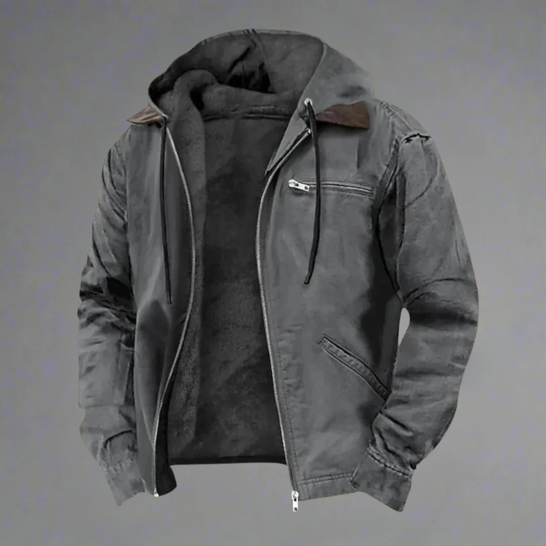Veste Hivernale Homme Capuche Douillette
