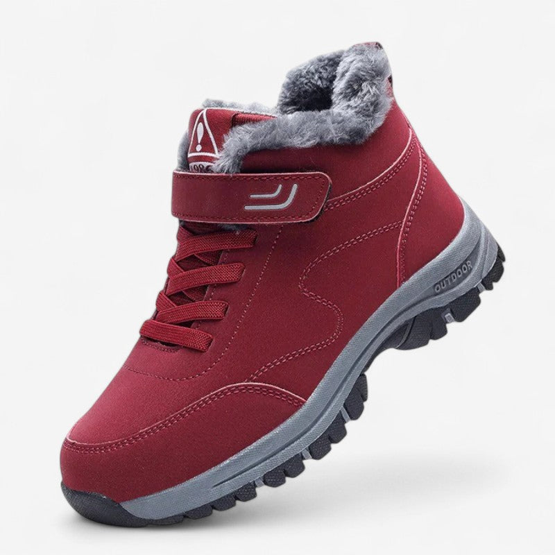 Bottines Hivernales Doublées avec Semelle Grip