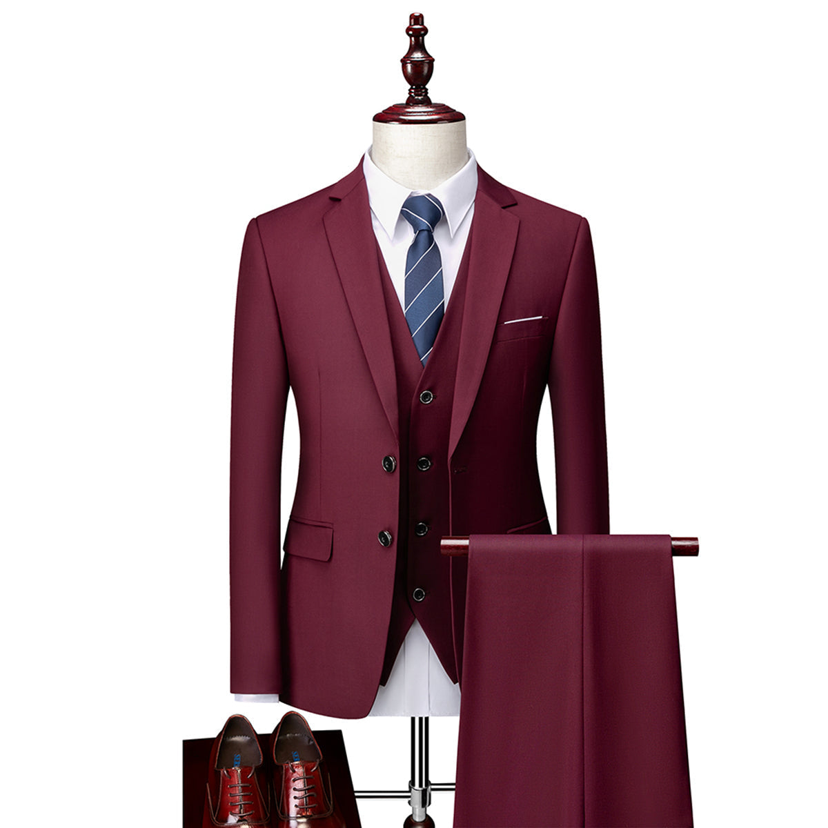 Costume Homme Mariage Élégant Tailleur Slim
