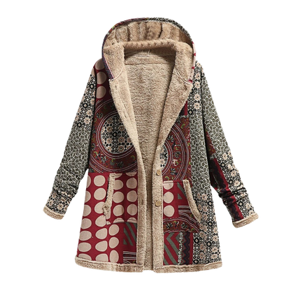 Manteau Femme Élégant Col Montant Hiver
