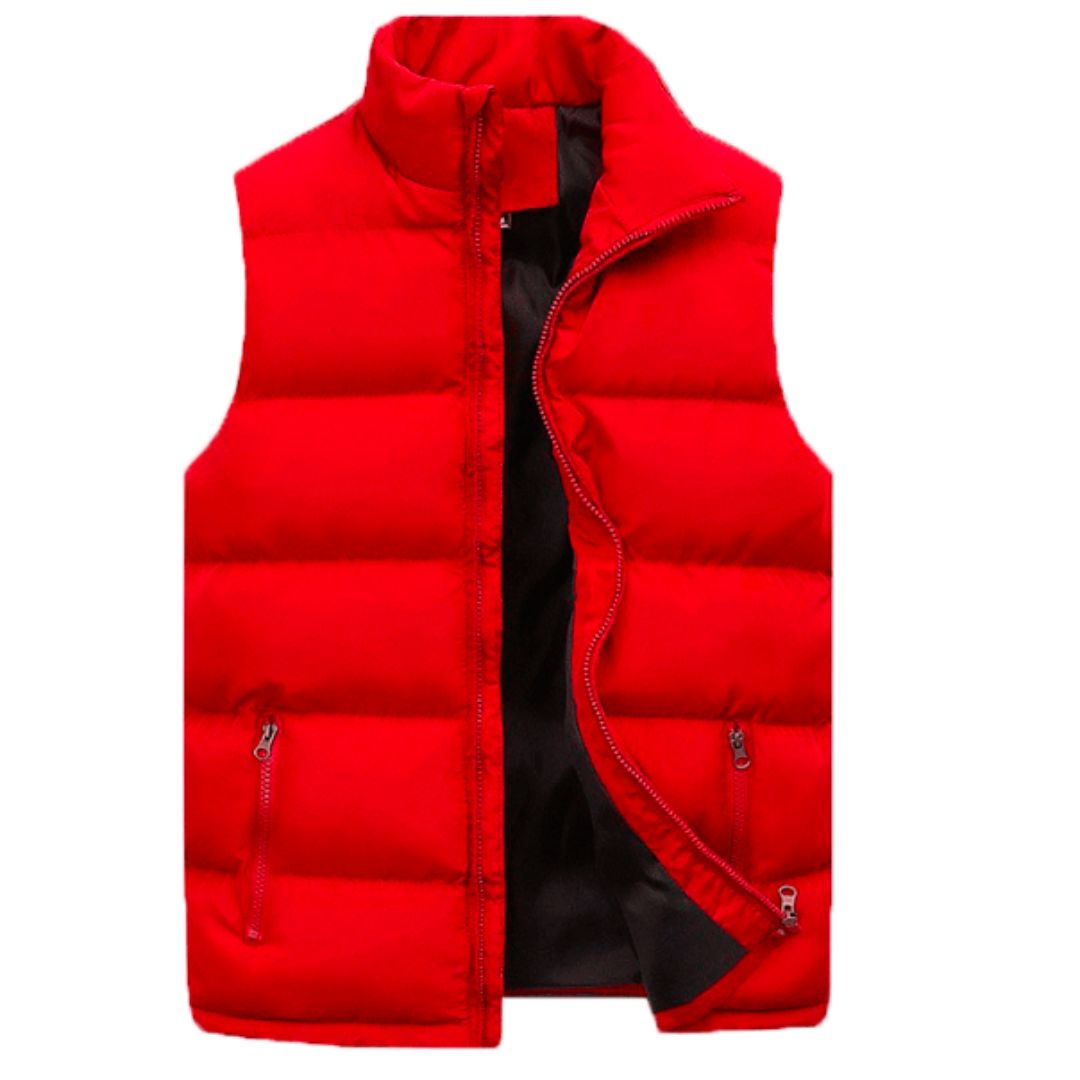 Gilet Homme Léger Imperméable - Doudoune Sans Manches Étanche et Chaude